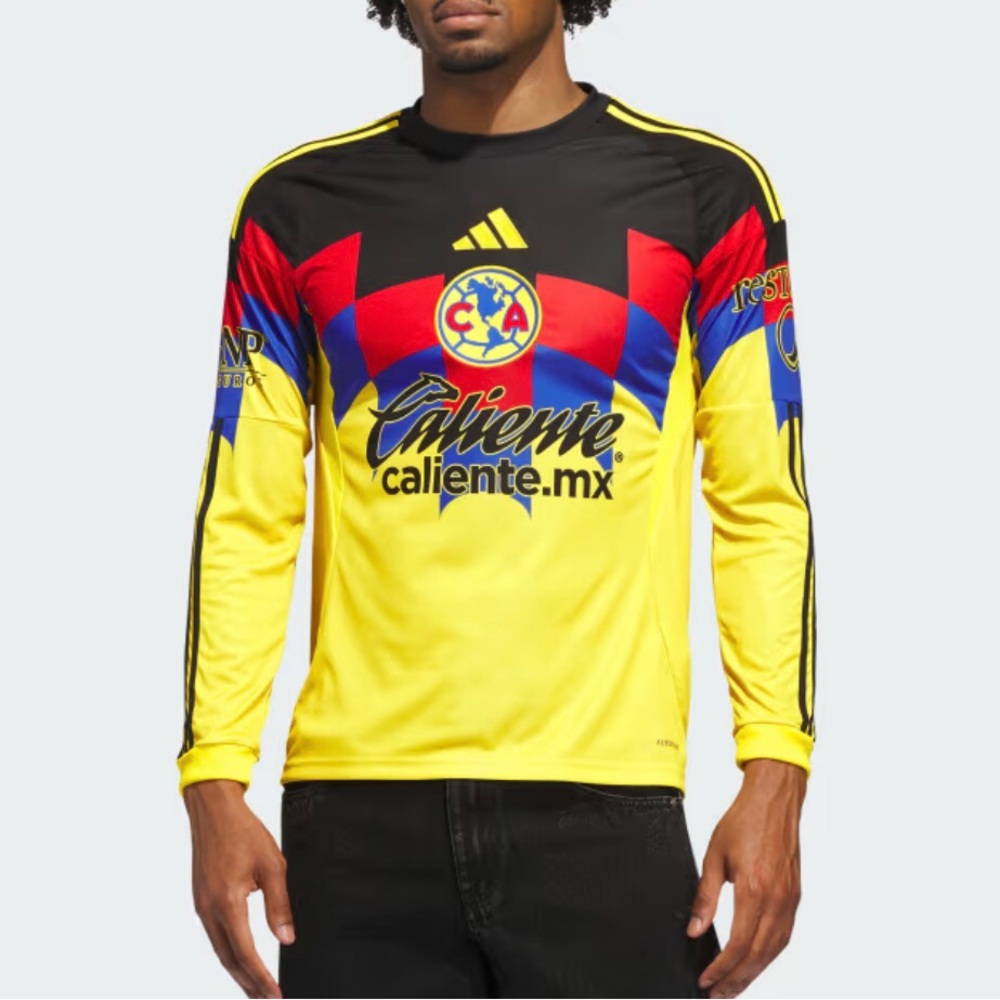 CLUB AMERICA 25/26 LONG SLEEVE HOME JERSEY new